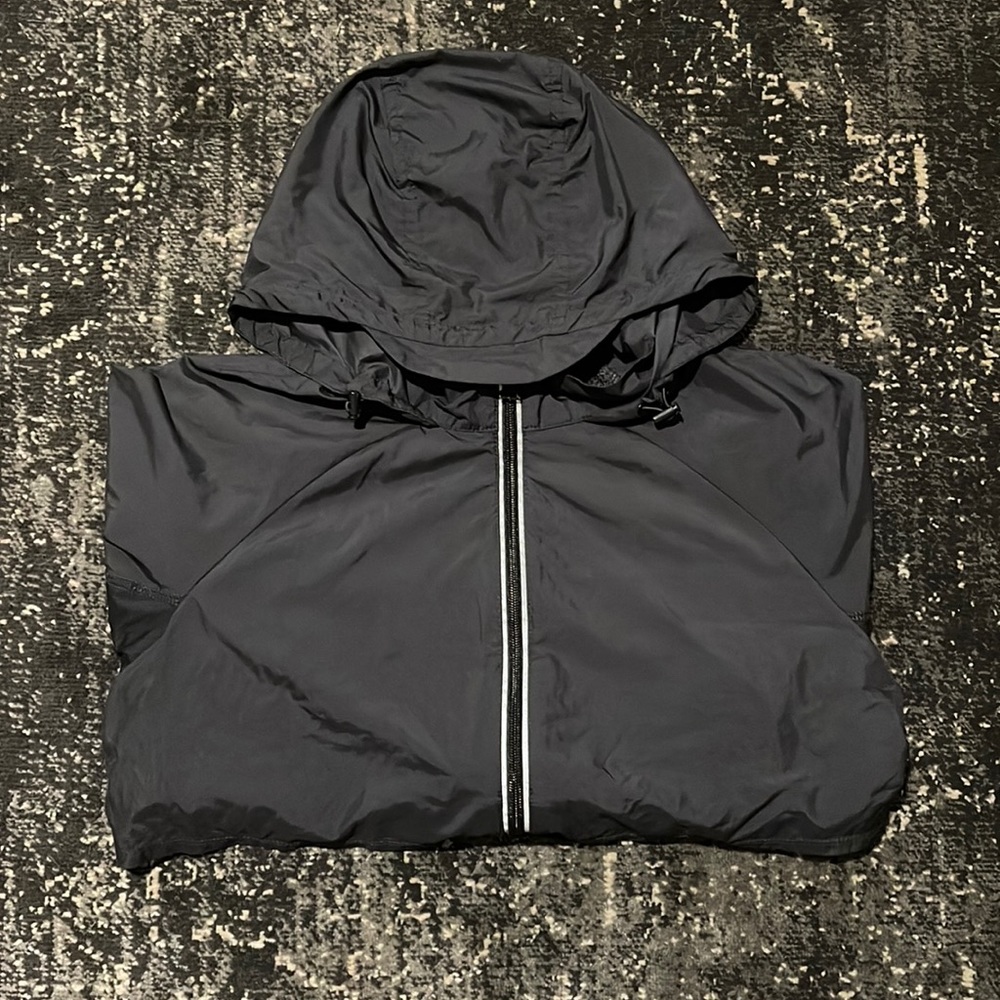 zip up windbreaker